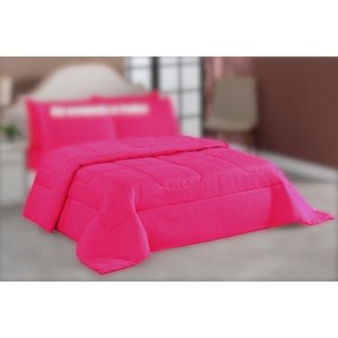 Imagem de Cobertor Pink Para O Frio Casal Queen Com Manta 100