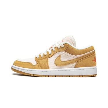 Imagem de Jordan Womens WMNS Air Jordan 1 Low SE DH7820 700 Corduroy & Suede - Size 5.5W