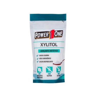 Imagem de Xylitol Power 1 One Adoçante Dietético Baixa Caloria 200G - Power1one