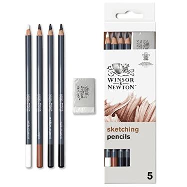 Imagem de Winsor & Newton Studio Collection Conjunto de 4 lápis de esboço + borracha