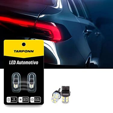 Imagem de Kit 4 Lâmpadas Led Ré Traseira Freio T20 1polo 13 Leds