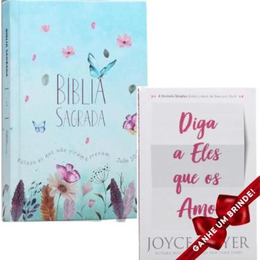 Imagem de Combo Bíblia Sagrada  Jardim Secreto  Capa Dura  Letra Normal + Livro