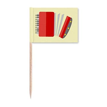 Imagem de Piano acordeão bandeira de dente descendente marcador decoração de festa