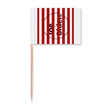 Imagem de Bandeira do presidente dos Estados Unidos, bandeira de José, círculo, palito, marcadores para decoração de festa
