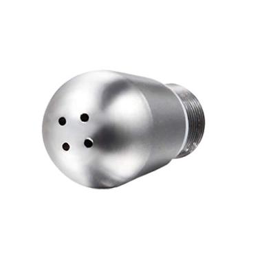 Imagem de Fenteer Máquina de café Ponta de bocal de vapor Aço inoxidável Bico de espuma de leite Acessórios para Breville Série 8 Reduz o conteúdo de umidade do vapor - 4 furos