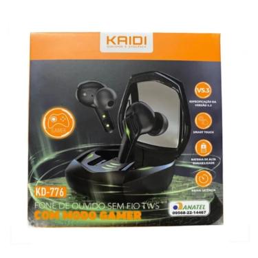 Imagem de Fone de Ouvido Bluetooth Sem Fio - kaidi KD-776 (gamer)