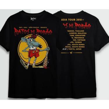 Imagem de Camiseta Ratos De Porão Mickey Pirata - Top - Consulado Do Rock
