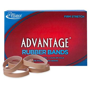 Imagem de Alliance Faixa de borracha 26735 Advantage Tamanho #73, caixa de 450 g contém aproximadamente 240 faixas (7,6 cm x 3/8 cm, crepe natural)