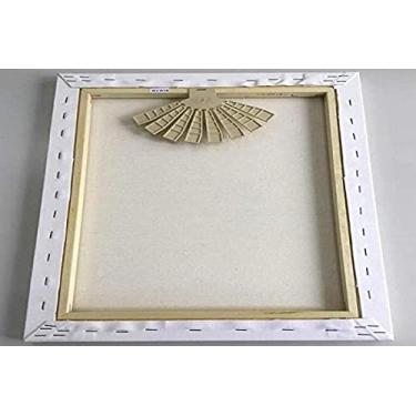 Imagem de Tela para Pintura Linha Ateliê Grampeada por Trás, Branco, 50 x 70 x N5 cm, Trident