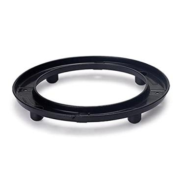 Imagem de Suporte Para Botijão De Gás Fixo Plástico - Botijao Gas - PRETO - Panami