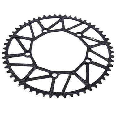 Imagem de Boas placas de pedivela de roda de bicicleta em liga de alumínio Compatibilidade forte Bicicleta de estrada de alta resistência, peso leve e alta resistência axial para(56T)