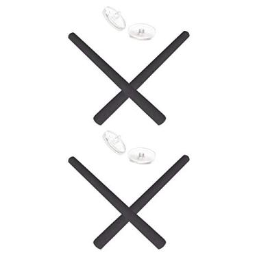 Imagem de Mryok — Protetor nasal de substituição para óculos de sol Oakley com placa de metal – Opções, Black & Black, One Size