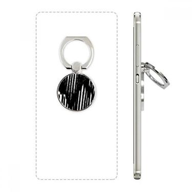 Imagem de Suporte de anel de telefone com textura de linha irregular, suporte de laço ajustável