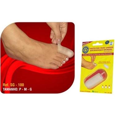 Imagem de Protetor para Unhas Encravadas Skingel, Ortho Pauher, Translucido, Médio