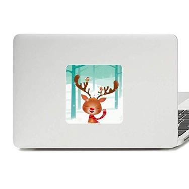 Imagem de Adesivo de Natal fofo veado festival vinil paster laptop decoração PC
