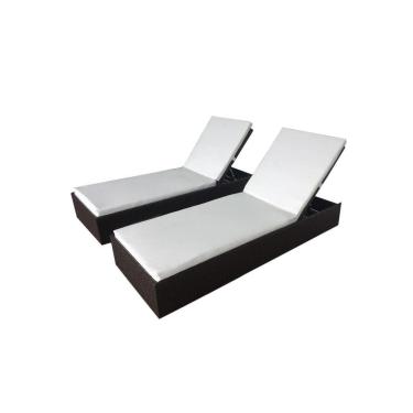 Imagem de Almofada Para Espreguicadeira Branca 185X60X6Cm 123Organizei