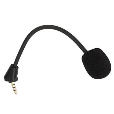 Imagem de Haste de Microfone de Reposição para Hyper X Cloud II Wireless para Cloud Core para Cloud Pro Silver para Cloudx, Microfone para Fones de Ouvido para Jogos de PC, Plugue de 3,5 Mm