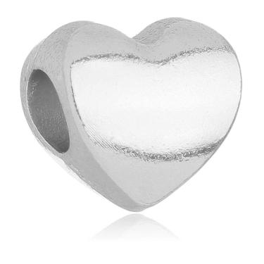 Imagem de Berloque Coração Separador Pandora Banhado a Prata 925