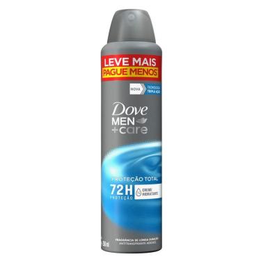 Imagem de Desodorante Antitranspirante Aerossol Dove Men+Care Proteção Total 250ml 