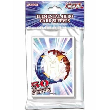 Imagem de Yu-Gi-Oh! Elemental Hero Card Sleeves (50-Pack) - Konami Card Sleeves