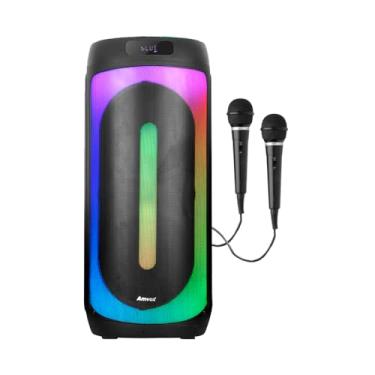 Imagem de Caixa de Som Amvox Aca1601 Festa II TWS 1600W Bivolt 2 Microfone