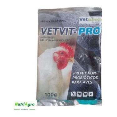 Imagem de Vetvit-Pro Premix Aminoácidos E Vitaminas  100 G Kit 30 Unidades - Nut