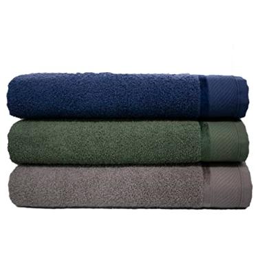 Imagem de Kit 3 Toalhas Banhao Gigante Glamour 500g - Super Macia (KIT 4)