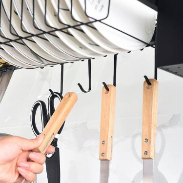 Imagem de Escorredor De Louca Decoteam 2 Andares Preto Dce-007