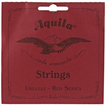 Imagem de Aquila Cordas para Ukulele Tenor Red Series AQ-88 - Baixo G - 1 Conjunto de 4