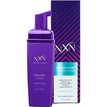 Imagem de NXN Espuma De Limpeza Facial E Removedor De Maquiagem Para Pele Oleosa/Mista - Lavagem Facial Com Óleo Cacay, Casca De Canela E Gengibre - 2,2 Onças