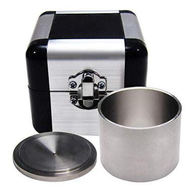 Imagem de YUCHENGTECH Copo de gravidade específica de densidade da tinta, aço inoxidável, determinador de densidade de tinta, picnômetro (50 ml)