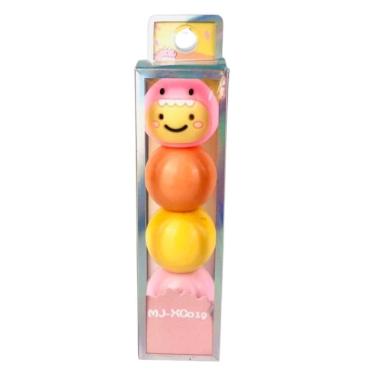 Imagem de Jogo de canetas marca texto lagarta colorida 3 peças