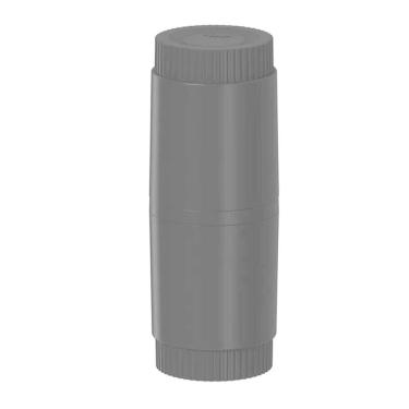 Imagem de Porta Escova de Dentes com Tampa Dórica Preto Fosco para Banheiro Lavabo Pia Ou