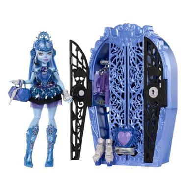 Imagem de Monster High, Armário e Boneca Abbey Skulltimate Secrets Modas Secretas com Mais de 19 Surpresas, Para crianças a partir de 4 anos