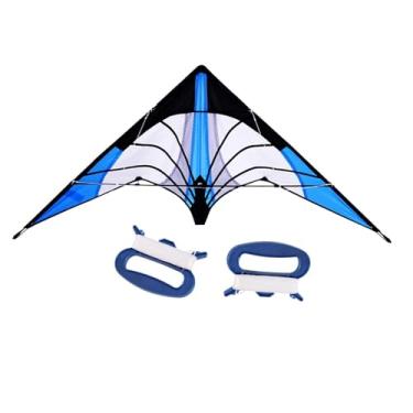 Imagem de oshhni Kite Triangle Kite Fun 1.2M Brinquedos Sport Kite 2 Line Kite para Praia Adultos e Adolescentes Atividades Acrobacias, estilo c