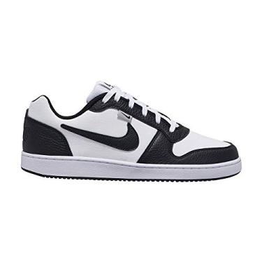 Imagem de Nike Tênis masculino Ebernon Low, Branco Preto Lobo Cinza 102, 39
