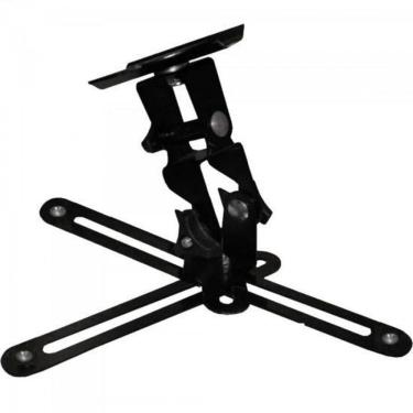 Imagem de Suporte De Teto Para Projetor Sbrp757 Preto Brasforma