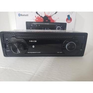Imagem de Auto radio mp3 kx3 fm/usb/sd/bluetooth 4 saidas de 45w