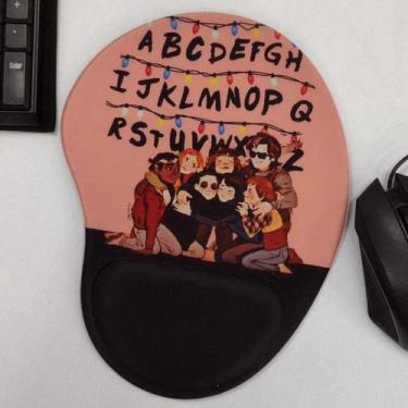 Imagem de Mouse pad estampado Stranger things animação com apoio confortavel - J