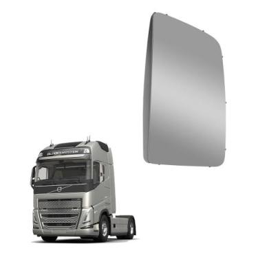 Imagem de Base c Vidro Espelho Retrovisor p Volvo FH 2015 até 2021 LD - Fabbof