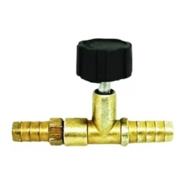 Imagem de Registro 3/8 Conexão Emenda Mangueira 3/8 Gás - 10 Peças