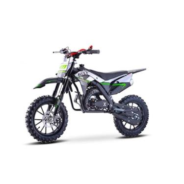 Imagem de Mini Moto Cross Trilha Infantil Ferinha 49cc Mxf Gasolina (verde)