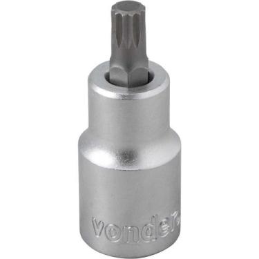 Imagem de Soquete Multidentado Encaixe 1/2'' 8mm Curto CRV Vonder