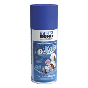 Imagem de Tira Kola Spray 100ml TekBond Removedor de Cola Incolor