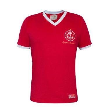 Imagem de Camisa Retrô Internacional 1975 - Retrô Mania, M, Vermelho