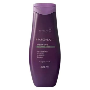 Imagem de Shampoo Desamarelador Cabelos Loiros 250Ml - Butterfly