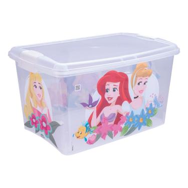 Imagem de Caixa Organizadora Plasútil Princesas 43L