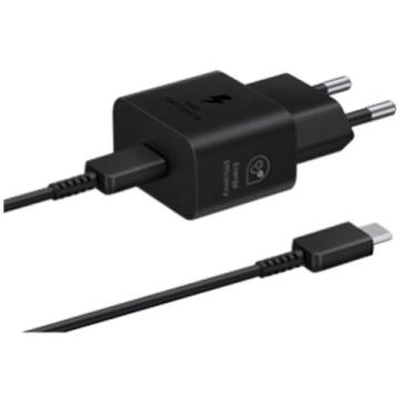 Imagem de Carregador de parede Super Fast Charging 25W Preto - Samsung, Bivolt