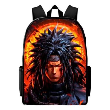 Imagem de Bolsa Escolar Anime Madara Lançamento Juvenil Escolar Top Novidade Moc
