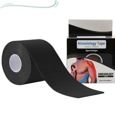 Imagem de Kit 6 Fita Bandagem Elástica  Rolo 5cm x 5m Resistente A Umidade - Art